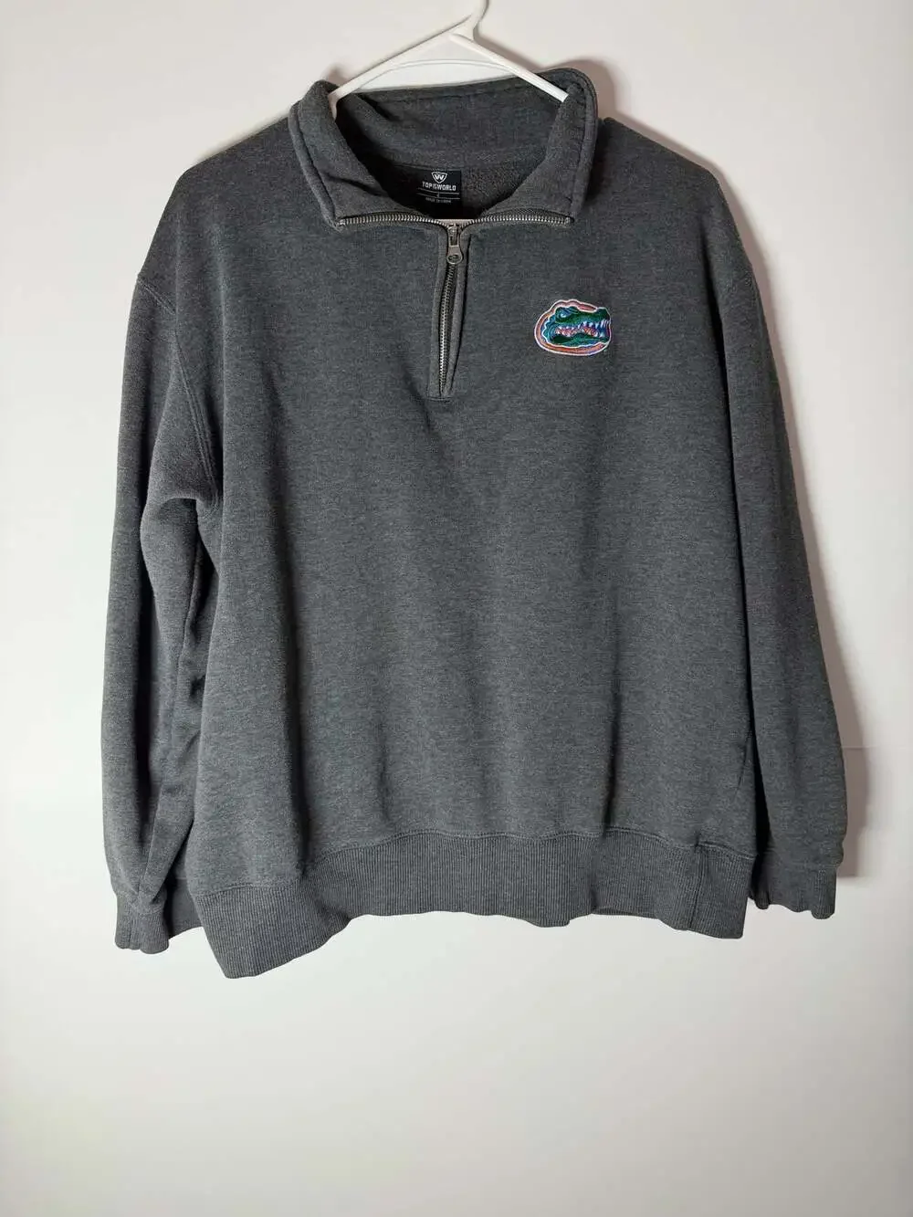 Top of the World University of Florida Gators 1/4 Zip Pullover Sweatshirt